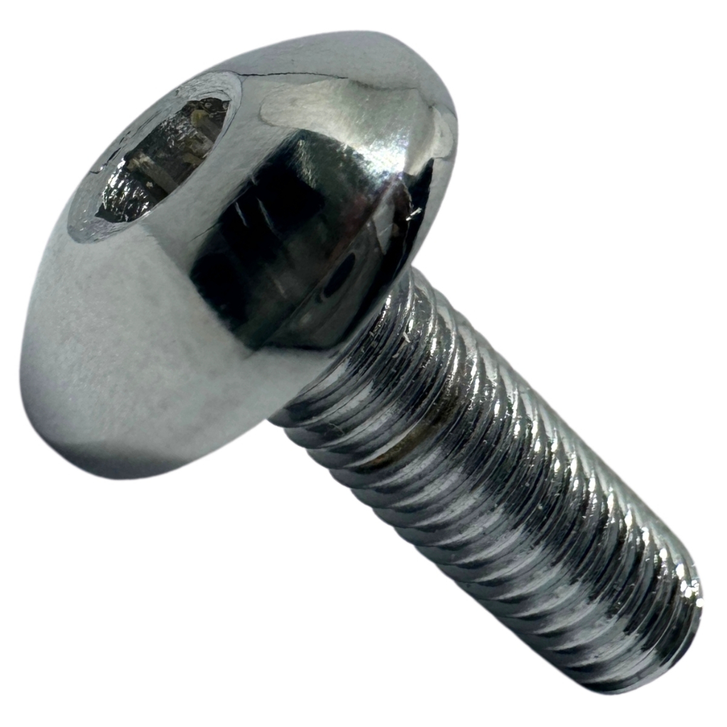 Parafuso Fixar Carenagem Aba Lateral Tanque Seta Pisca Yamaha Teneré 250 6x20 Cromado Unidade