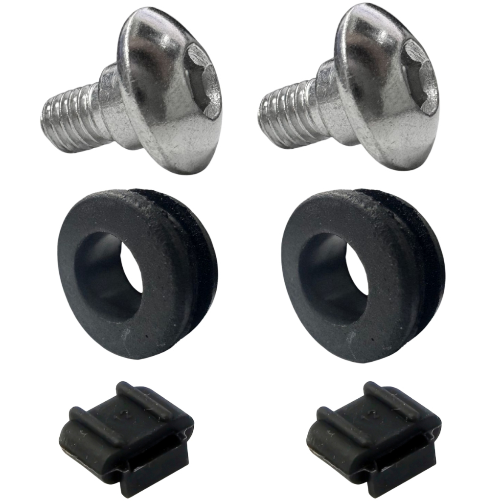 Kit Fixação Parafuso Protetor Escapamento Cg Titan 150 Mix 2004 A 2013