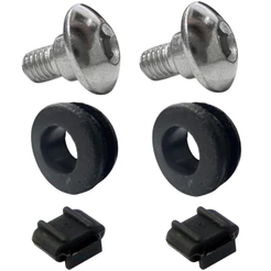 Kit Fixação Parafuso Protetor Escapamento Cg Titan 150 Mix 2004 A 2013