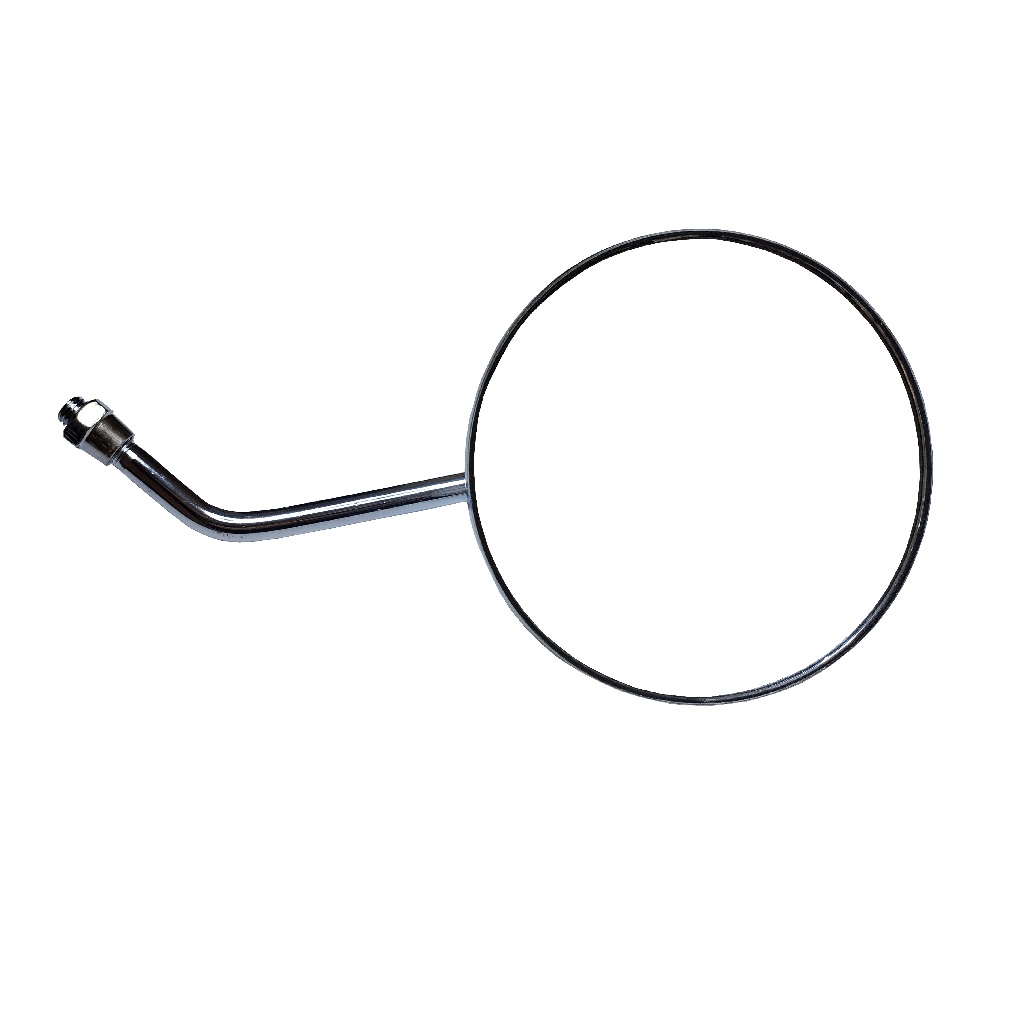 Par Espelho Retrovisor Intruder 125 Lente Convexa Rosca Honda Dafra Speed 150 / Apache 150