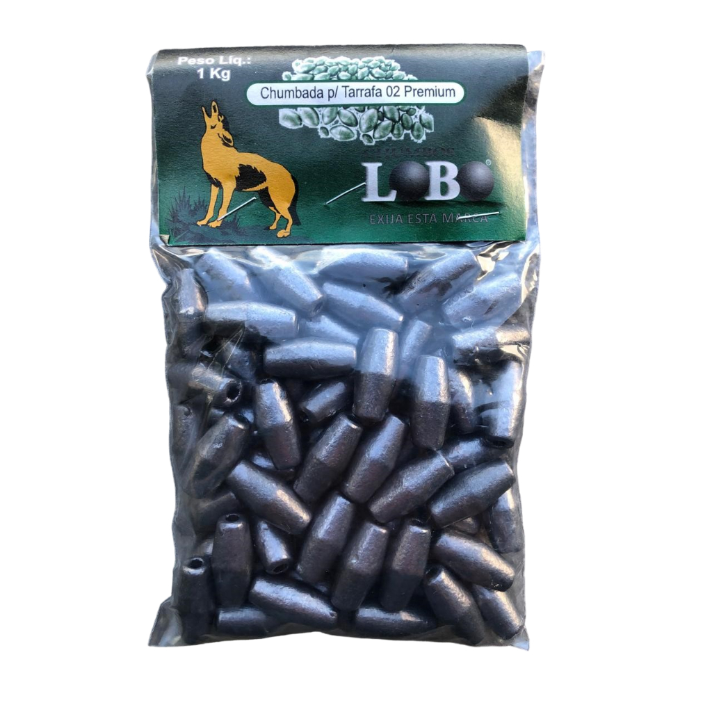 Chumbada Tarrafa Pesca Rede (2 Kg) Escolher Tamanho