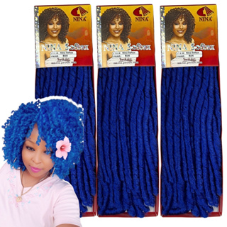 3 Pacotes Cabelo Crochet Braid Original Nina Softex em Oferta na Shopee