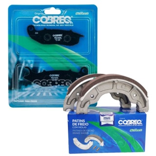 Pastilha e Lona de Freio Cg 150 Titan / Cg 150 Fan 2009-2013 Cobreq em Oferta na Shopee