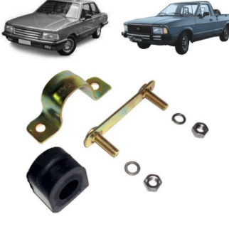 REPARO DA BARRA ESTABILIZADORA DIANTEIRA FORD CORCEL II/ DEL REY/ PAMPA 85/89 KITSBOR 3020302