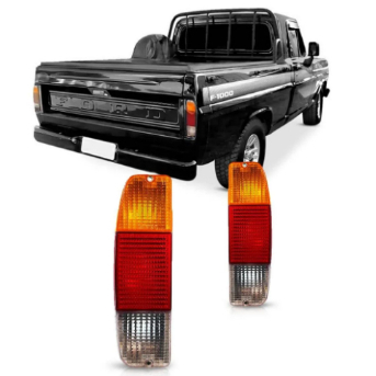 PAR LANTERNA TRASEIRA FORD PAMPA 89/93 F1000 89/92 TRICOLOR