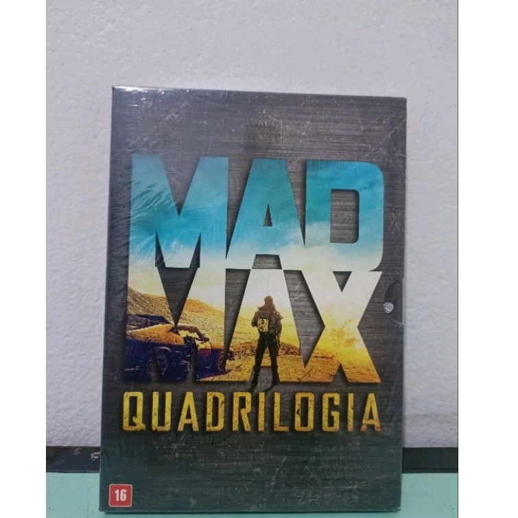 Mad Max Quadrilogia DVD 4 Filmes Mel Gibson e Tom Hardy