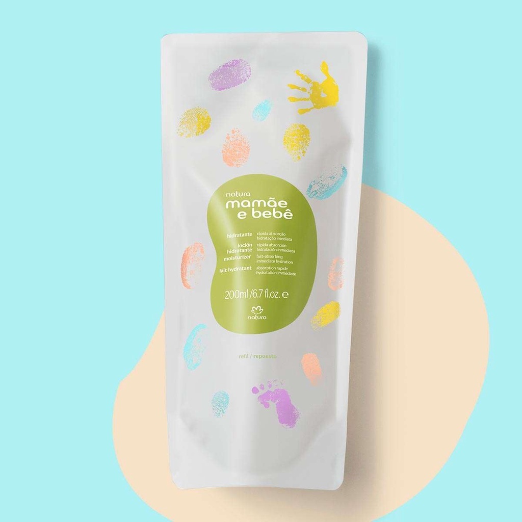 Hidratante Mamãe e Bebê 200 ml Refil