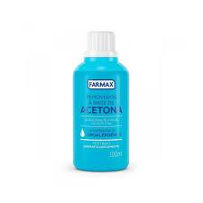 Removedor de Esmalte Farmax com Acetona e Hidratante 80ml