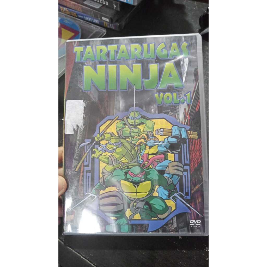 Dvd Tartarugas Ninja Vol 1 ( NOVO LACRADO )