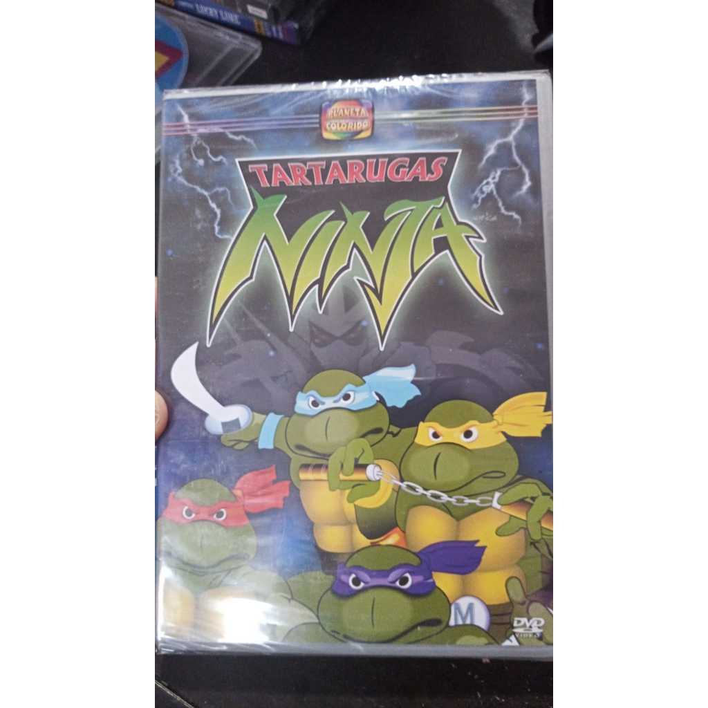 DVD Tartarugas ninja planeta colorido ( NOVO LACRADO )
