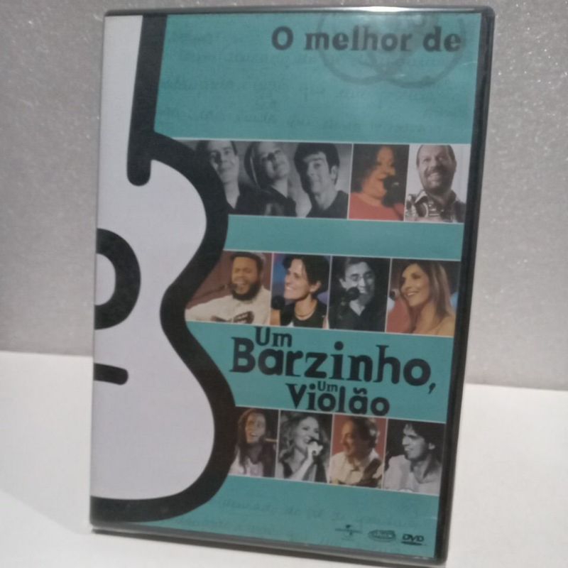 DVD O MELHOR DE UM BARZINHO, UM VIOLÃO -TIRAGEM AJ-10000