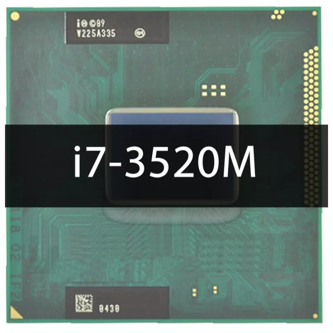 Processador Intel I7 3520m 2.90/3.60ghz 2/4 35w Sr0mt Pga988