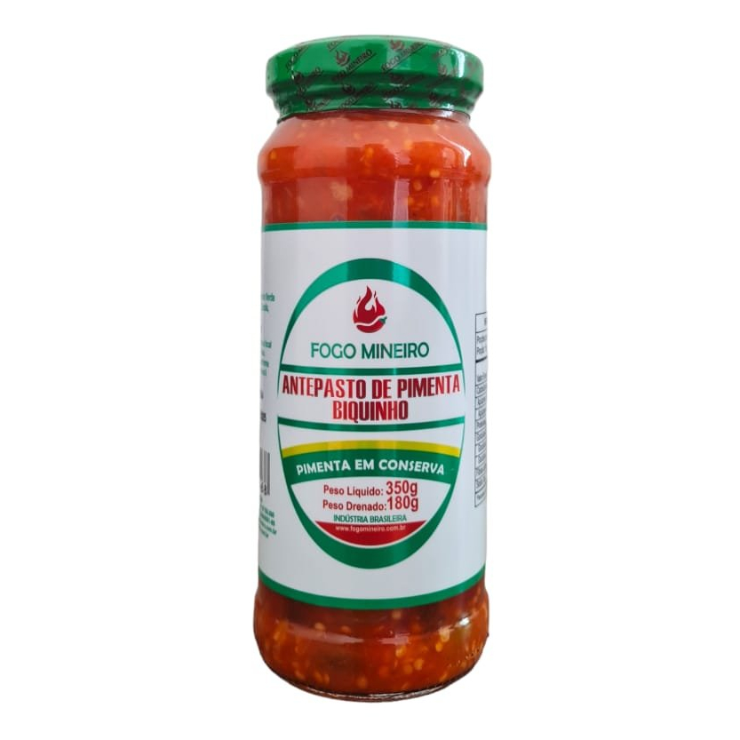 Antepasto De Pimenta Biquinho Fogo Mineiro