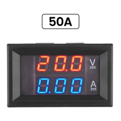 Mini Voltimetro Amperimetro DC 5-30V 50A