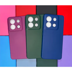 Capa para Redmi Note 13 Pro 5G / Poco X6 5G / Capa + Pelicula 3D ou Só 1 Capinha Aveludada Case