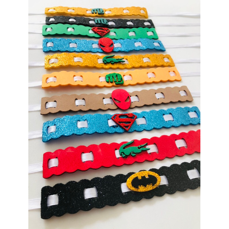 Kit 10 Gargantilha Passa Fita EVA Pet P/ Macho Caes Banho e Tosa Cachorro