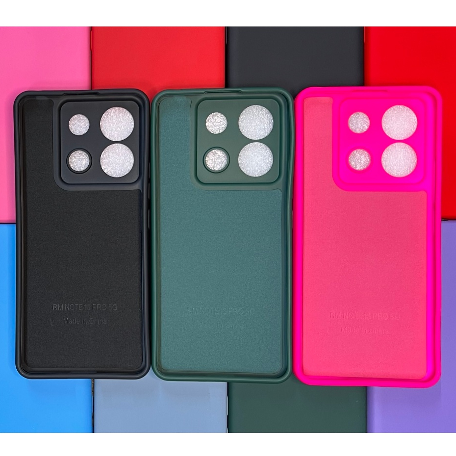 Capa para Redmi Note 13 Pro 5G / Poco X6 5G / Capa + Pelicula 3D ou Só 1 Capinha Aveludada Case — imagem 2 de 2