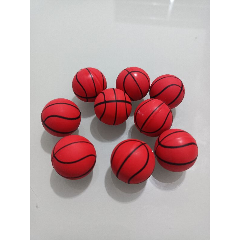 Bolinha pula pula basquetebol 27mm (kit 10,20,30,50 bolinhas)