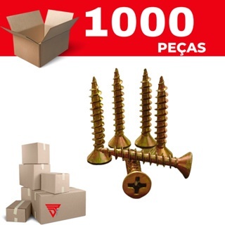 Parafuso chipboard chata para madeira 5.0x30