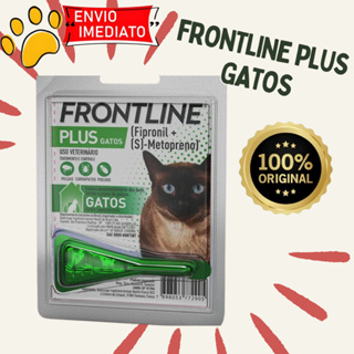 Frontline plus gatos antipulgas, 1 pipeta. Original em Oferta na Shopee