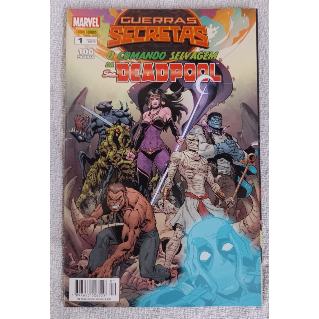Guerras Secretas: O Comando Selvagem da Sra. Deadpool /Panini (2016)