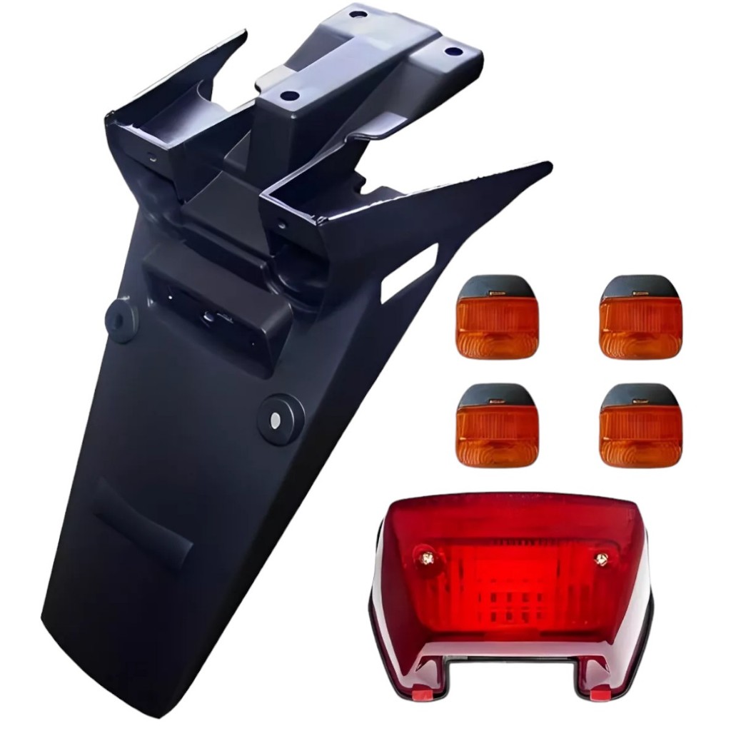 Suporte Placa Lanterna Traseira Pisca Xr-250 Tornado