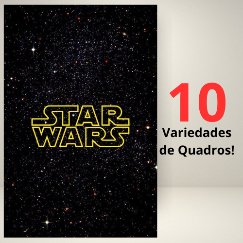 Star Wars | Quadro Decorativo MDF 20x30cm