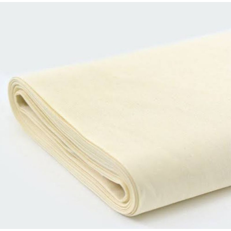 1 Metro Tecido Algodão Crú 100% Algodão Ideal p/ Ecobags Bordados Artesanato Ecologicamente Correto
