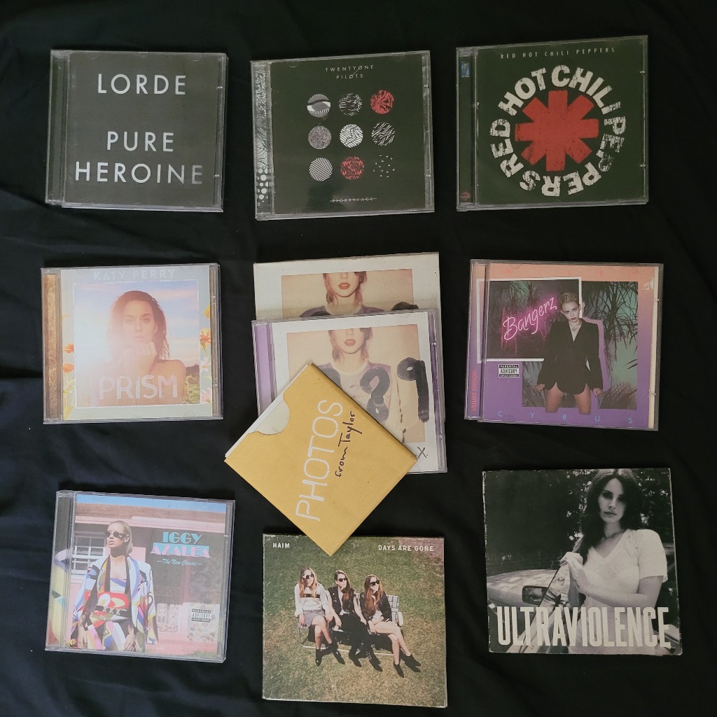 Cd Taylor Swift Lana Del Rey Miley Cyrus Iggy Azalea Lorde e Outros