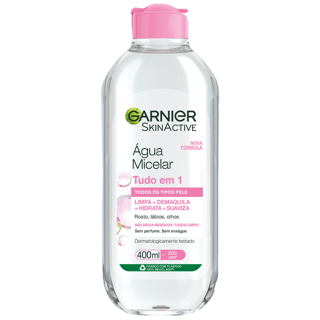 Agua Micelar tudo em 1 de Garnier em Oferta na Shopee