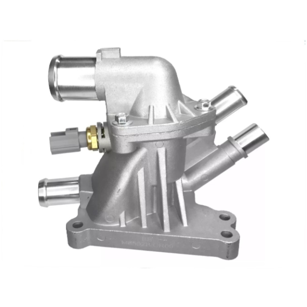 CARCAÇA VALVULA TERMOSTATICA COMPLETA FORD NEW FIESTA KA 1.0 3 CILINDROS 2014/... ALUMINIO CM5G9K478GA