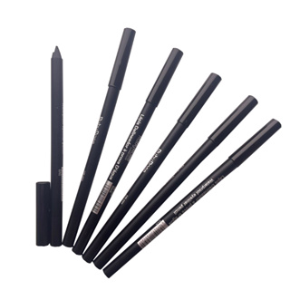 Kit C/2 unidades Lápis de Olho Delineador A Prova D'Água Preto Lapis Carbon Black Alta Pigmentação Ruby Rose HB-050 em Oferta na Shopee