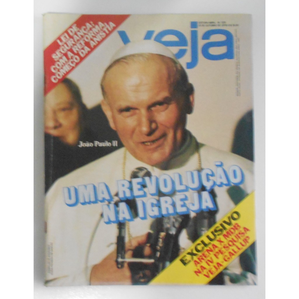 Revista Veja Nº 529 UMA REVOLUÇAO NA IGREJA