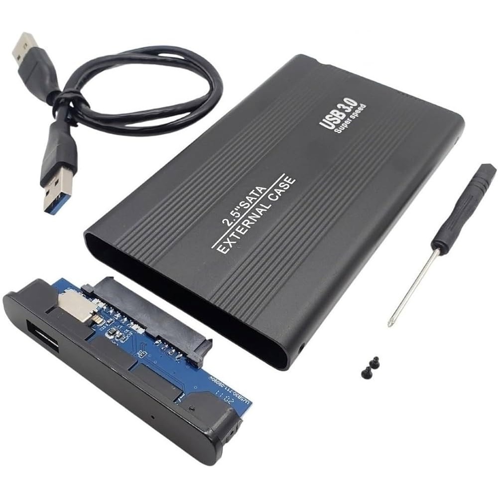 Case Usb 3.0 Capa Para Hd Sata  De 2,5  De Notebook e game