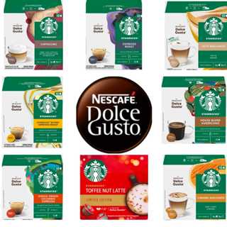 DOLCE GUSTO Cápsulas de Café Dolce Gusto STARBUCKS Caixa 10 Unidades Diversos Sabores em Oferta na Shopee