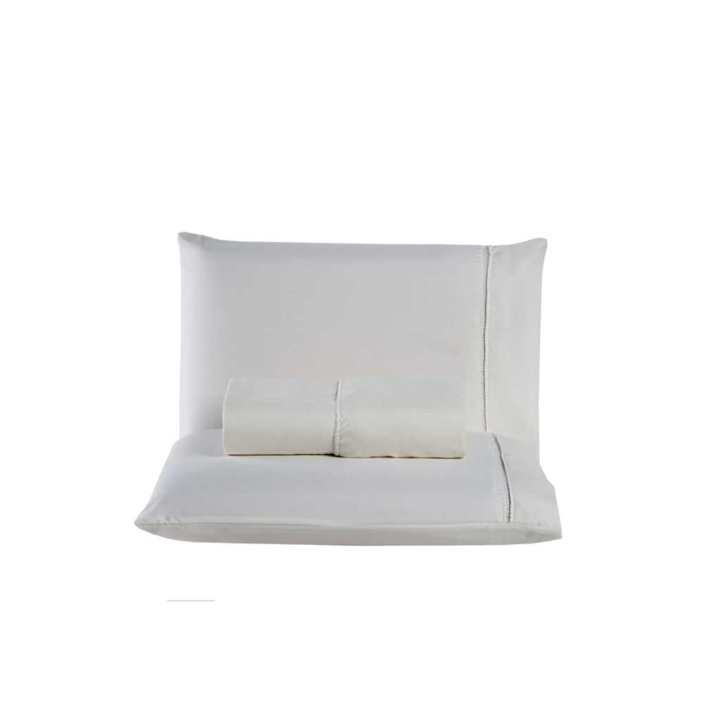 Jogo de Cama Micro percal 400 Fios Kit 3 Peças para Cama Queen