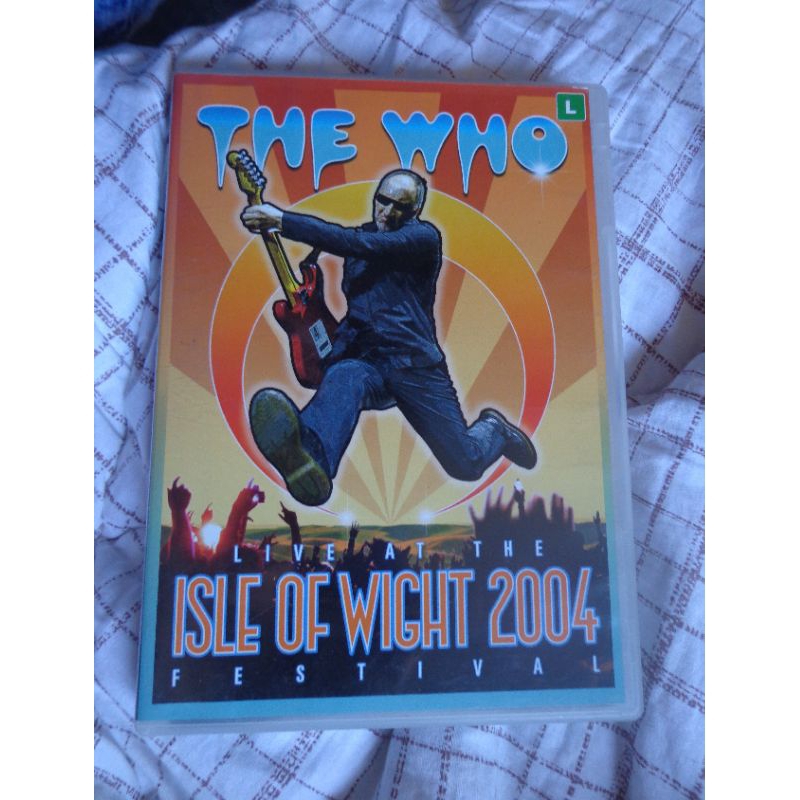 The who live at the Isle of Wight 2004 festival dvd usado