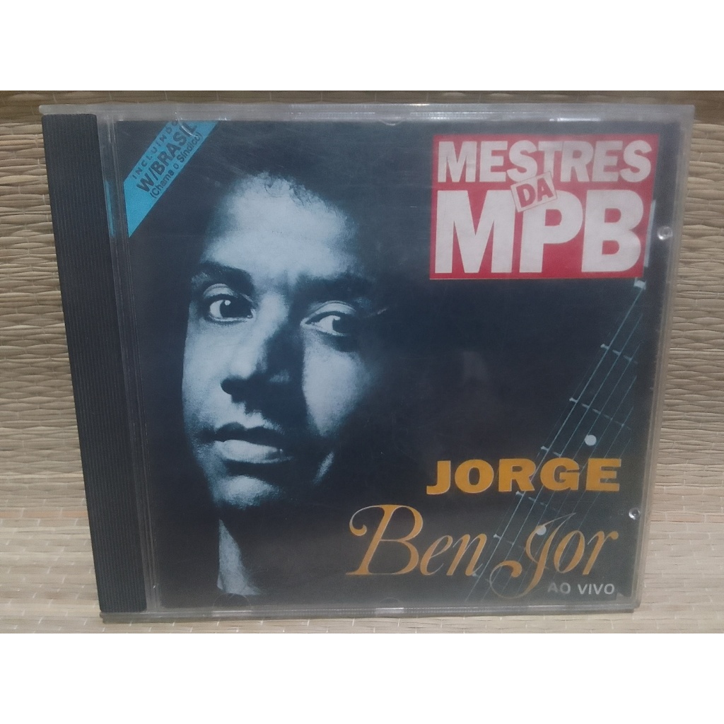 CD Jorge Ben Jor - Ao Vivo - Coleção Mestres da MPB