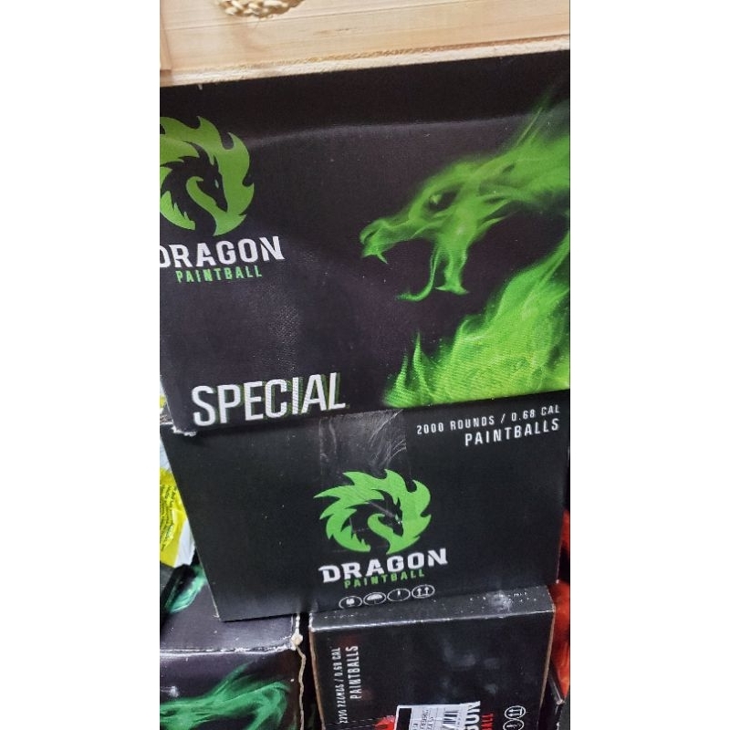 BOLINHA PAINTBALL DRAGON SPECIAL