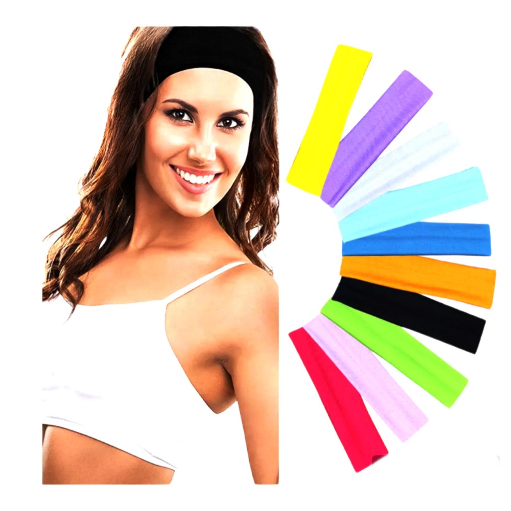 Faixa De Cabelo ultra confortável  para academia conforto e estilo.
