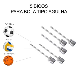 Bicos Para Bomba de Ar Encher Inflar Bola Boias Piscina Inflável Bomba Bola Adaptador ToyMix em Oferta na Shopee