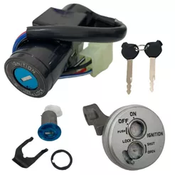 Kit Conjunto Trava Chave De Ignição Honda Biz 125 Ks 2009 / 2012 - Biz 125 Es 2009