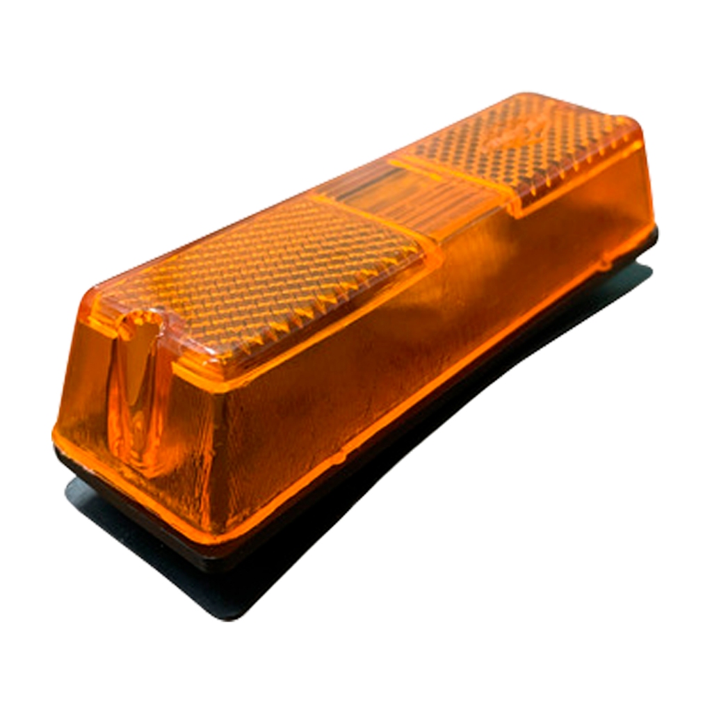 LANTERNA LATERAL DO PARA-LAMA PARA FORD CARGO ATÉ 1989 (AMARELA S/SOQUETE) em Oferta na Shopee