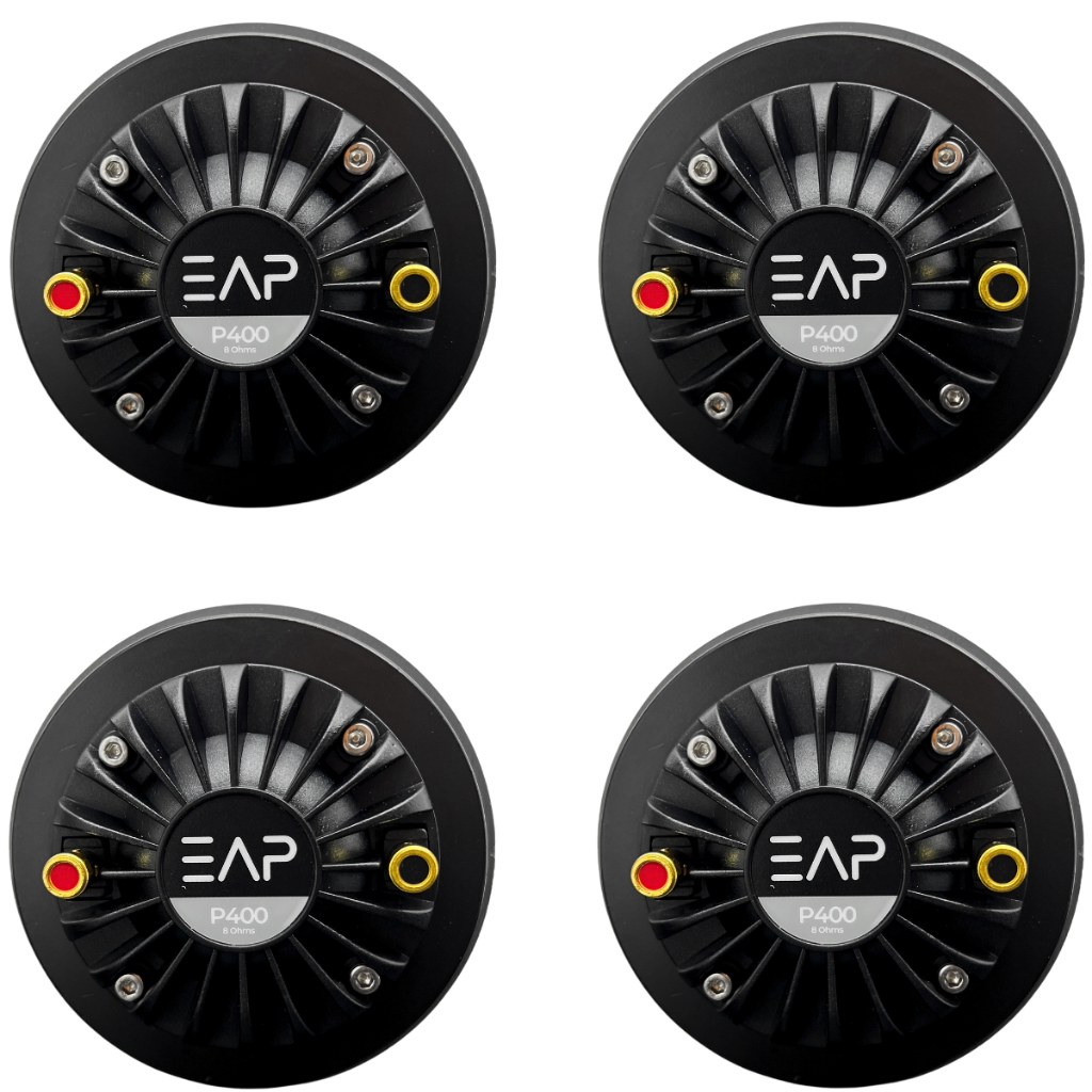 Driver Poliimida EAP Estranho P400 8 Ohms Som Trio Automotivo 4 UNIDADES em Oferta na Shopee