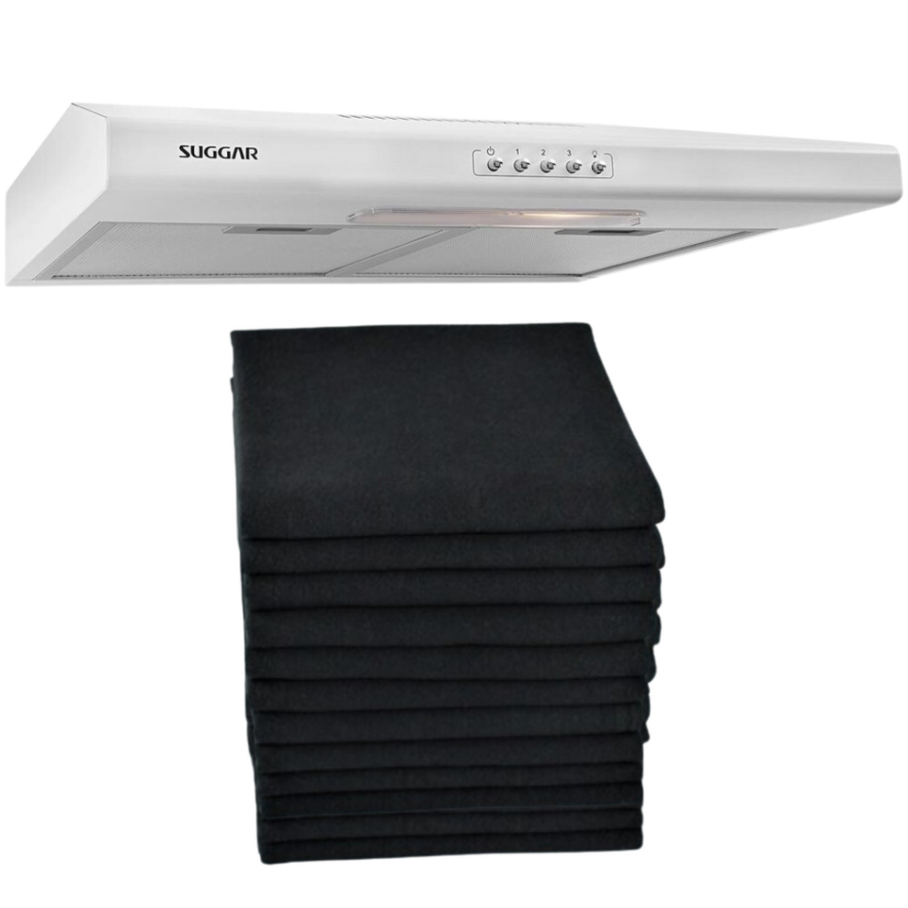 12 Filtros Manta P/ Coifa Exaustor Depurador Colormaq Suggar