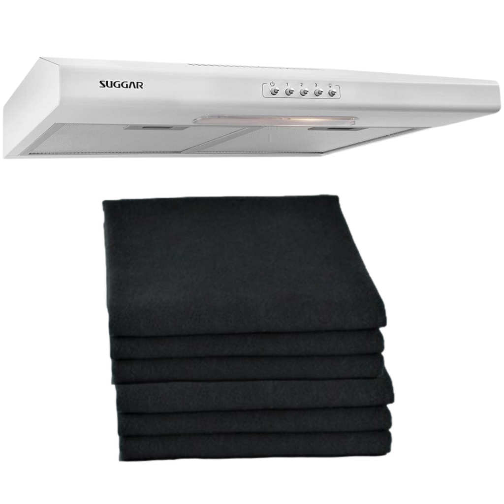 6 Filtros Manta P/ Coifa Exaustor Depurador Colormaq Suggar