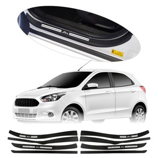 Kit de  Soleiras Protetoras Novo Ford Ka Hatch Sedan em Oferta na Shopee