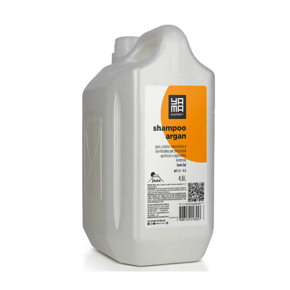 Shampoo Argan  4,6L - Linha Yamá Cabeleireiro Profissional em Oferta na Shopee