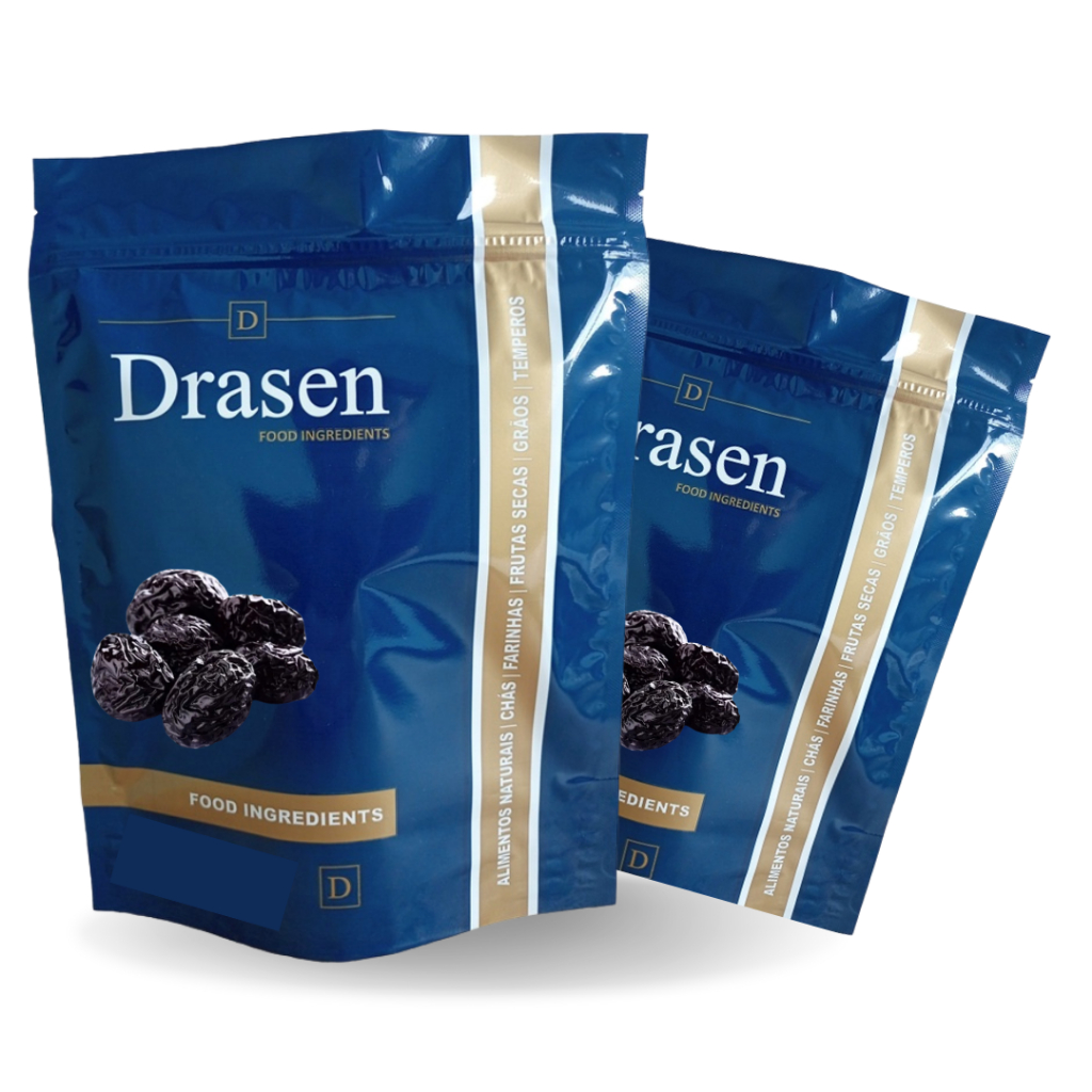 Kit 2kg Ameixa Seca Com Caroço - Drasen Food
