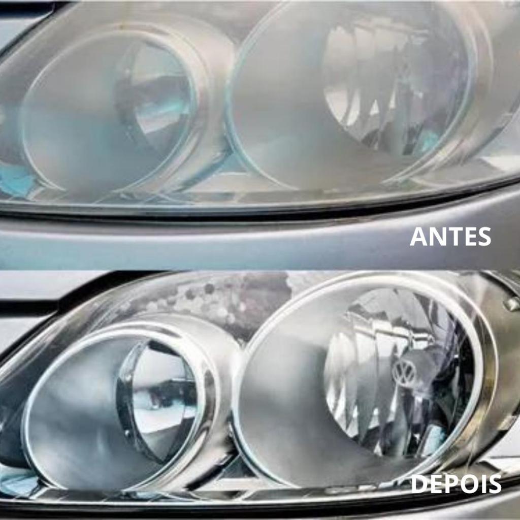 Revitalizador Automotivo Orbi -Restaura Farois Amarelados e Foscos  Renovador (50ml + Estopa) em Oferta na Shopee